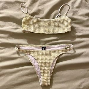 TRIANGL Textured Bikini